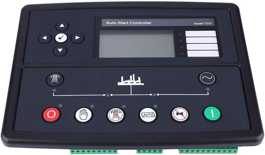 Yctze Automatic Start Control Module DSE7320 for Generators | Genset Auto Start Controller with LCD Display & Ethernet Communication