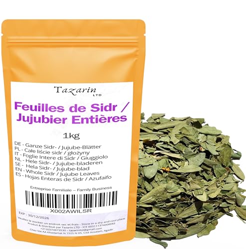 Feuille de sidr séchée pour rituel bien-être naturel