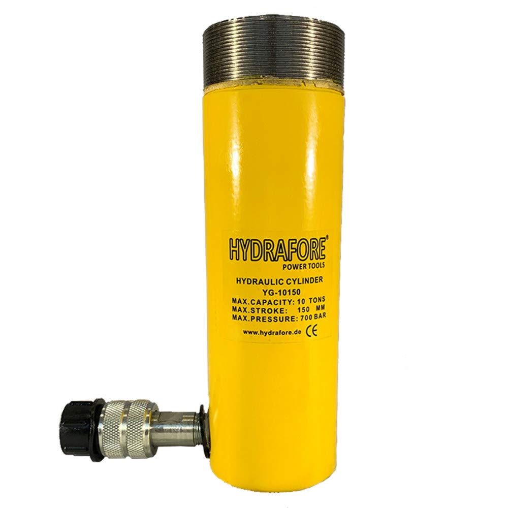 Cilindro hidráulico de un efecto de Hydrafore (10 ton, 50 mm)