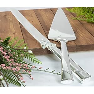 Lenox True Love Silver Personalized Wedding Cake Cutting Set, Engraved Wedding Cake Knife and Server, Wedding Cake Cutter Lenox True Love Silver Personalized Wedding Cake Cutting Set Engraved Wedding Cake Knife and Server Wedding Cake Cutter