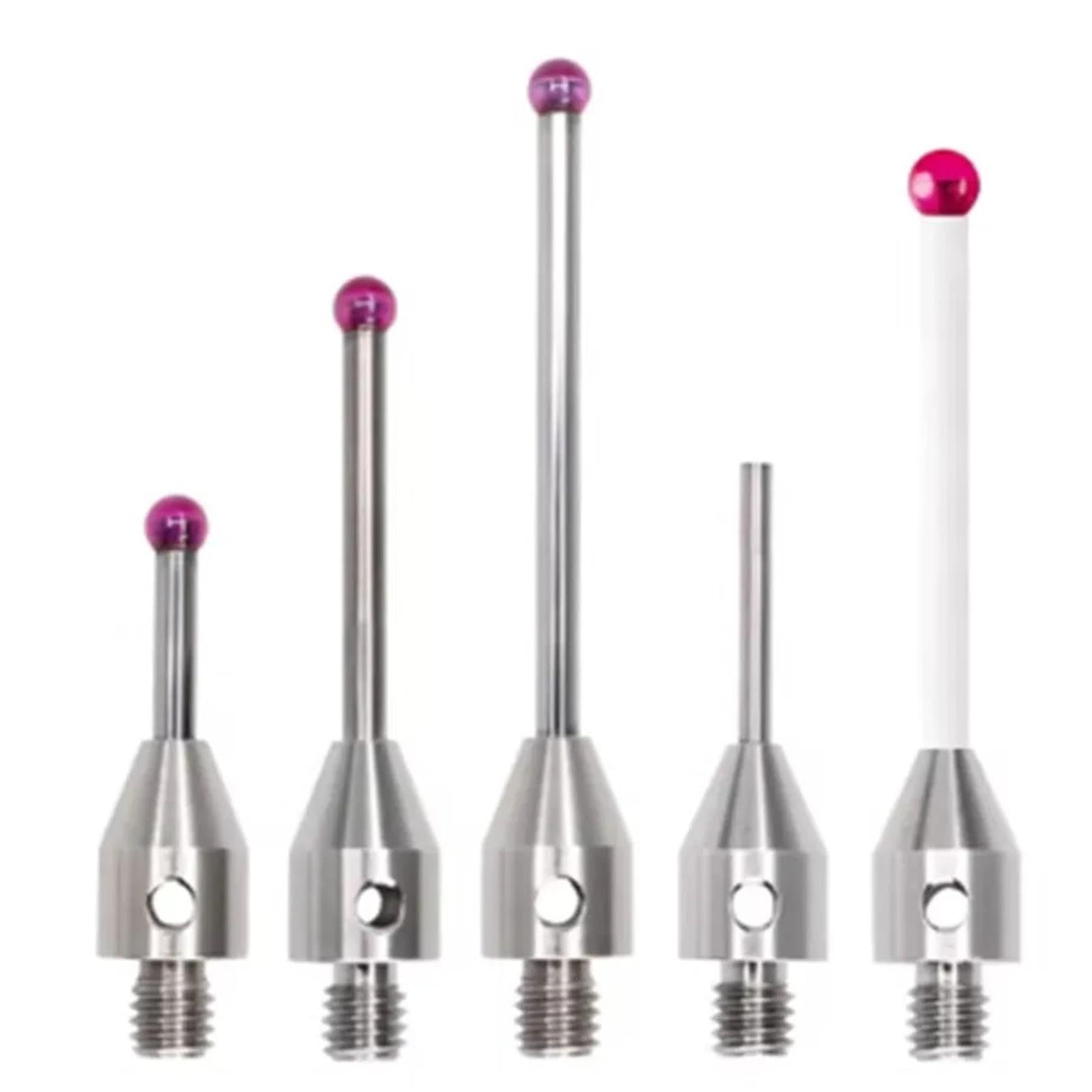 1 Uds sonda M4 varilla de cerámica rubí aguja de medición A-5000-3709/3712