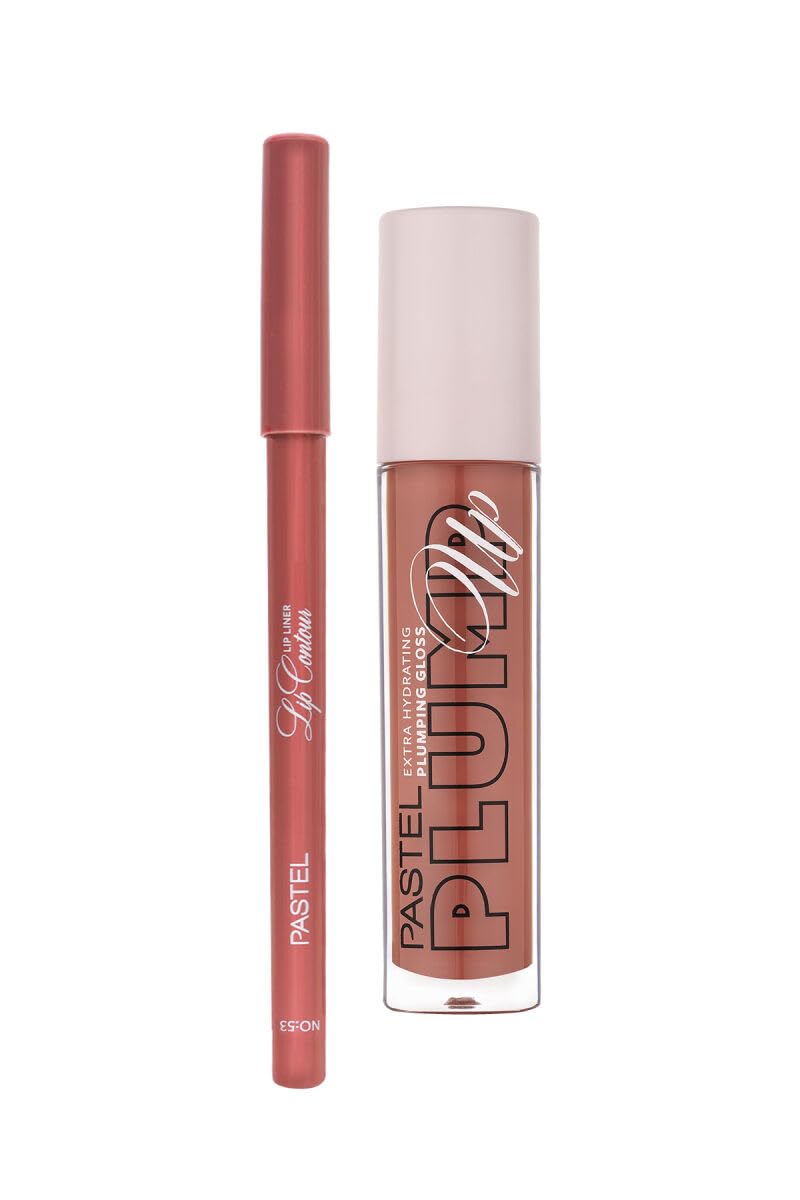 Pastel Profashion Plumping Gloss 205 + Pastel Lip Contour Liner Dudak Parlatıcı 53