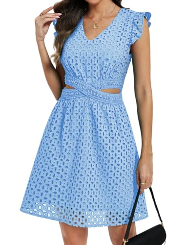 VIMPUNEC Womens Wedding Guest Formal Cocktail Homecoming A Line Dress