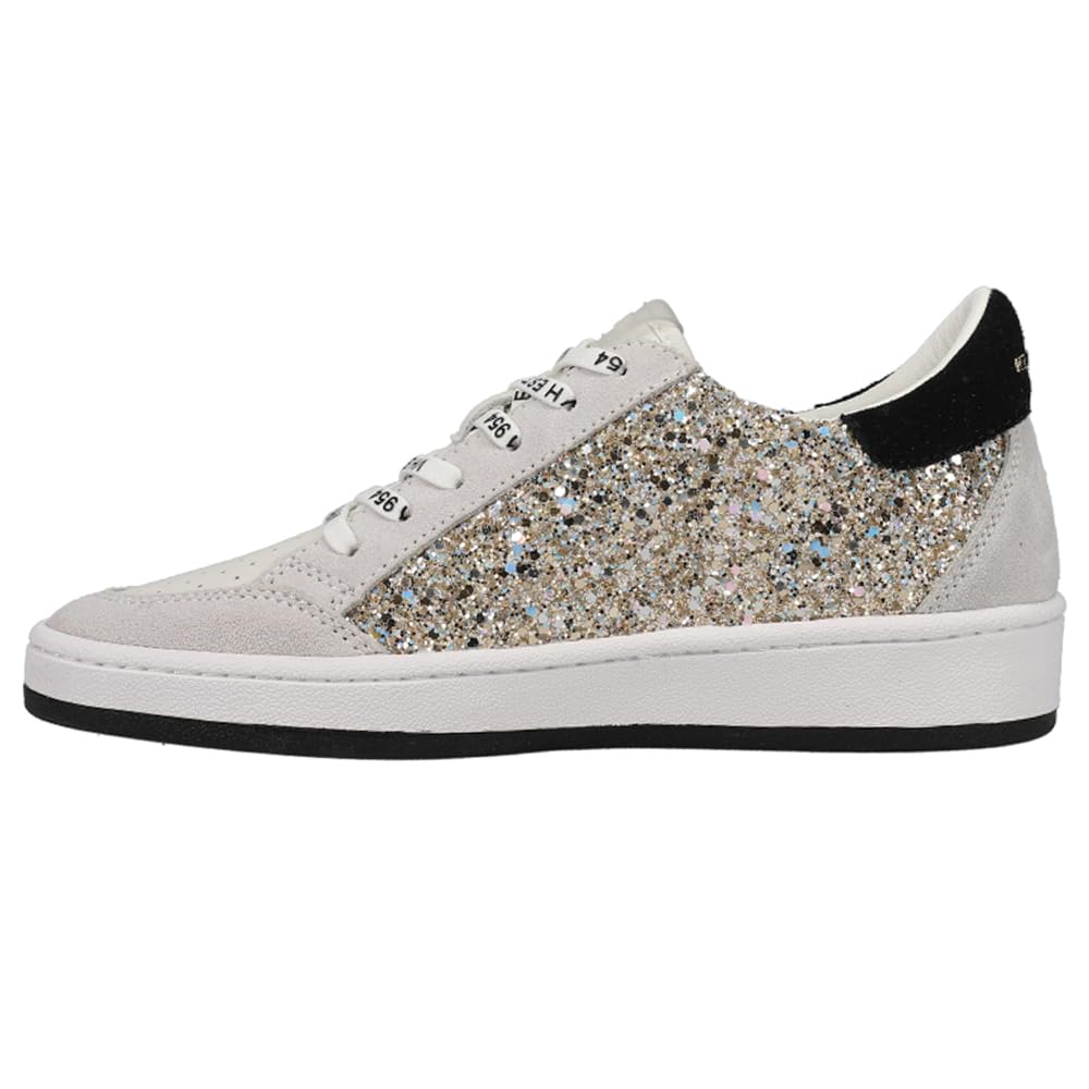 VINTAGE HAVANA Women's Kristen Glitter Lace Up Sneaker