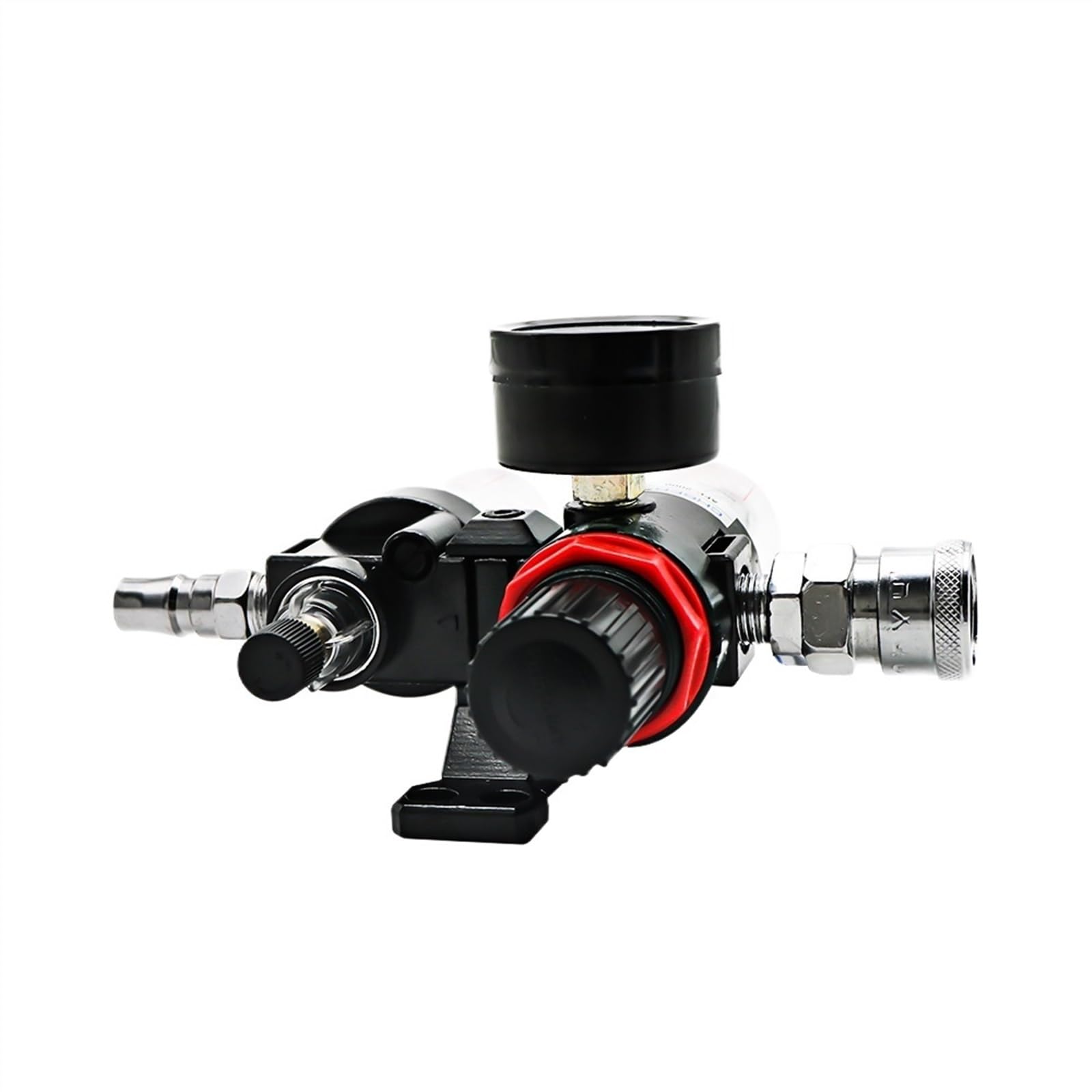 Il filtro 'aria separatore olio e acqua del compressore d'aria AFC2000 AFR2000 + AL2000 G1/4 viene utilizzato for ridurre il regolatore della valvola di pressione(PC 10mm Fitting)