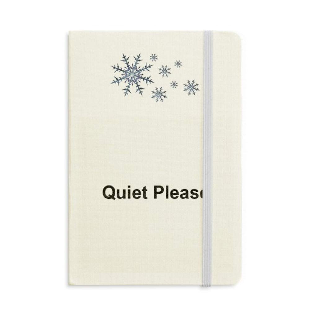 Carnet épais Quite Please Warning pour ne plus être interrompu en écrivant - 5