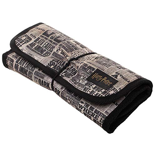 Bioworld-Harry-Potter-The-Daily-Prophet-Newspaper-Headlines-Graphic-Print-Electronic-Gadget-Organizer-Roll-Up-Travel-Wrap