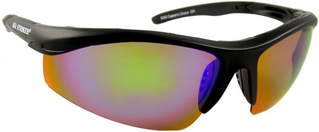 Sea Striker Captain's Choice Polarized Sunglasses, Black
