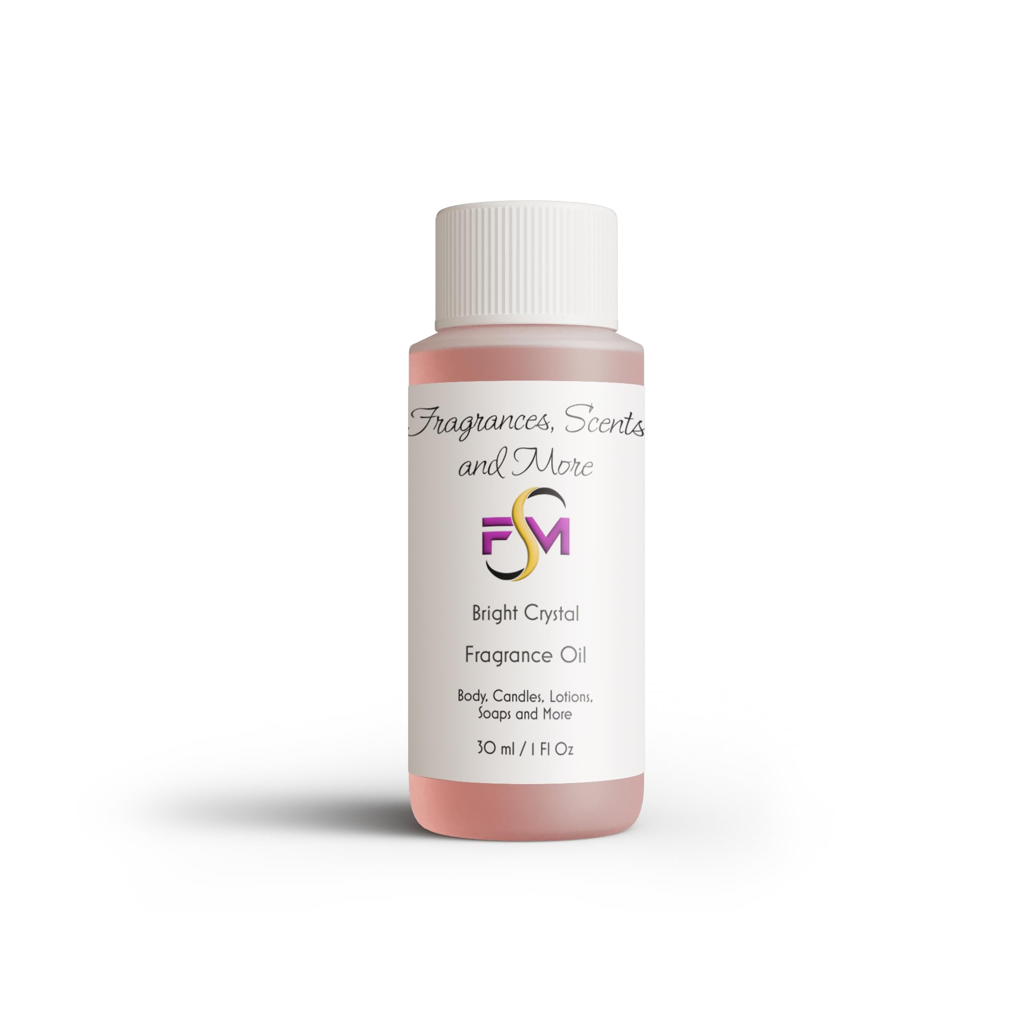 Fragrances, Scents and More Bright Crystal Fragrance Oil - 1 Fl Oz Plastic Bottle (30ml)