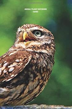 Animal Planet Notebook - Hawk : Notebook with Animals on Cover ,110 Pages, Sheetmusic, 6 X 9 (15. 24 X 22. 86 Cm). Perfect for Kids and Adult!