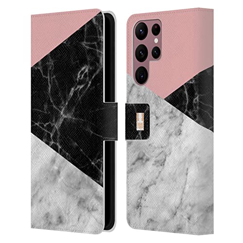 Funzionalità Tutto-In-Uno - Questa custodia ufficiale Head Case Designs per Samsung Galaxy S22 Ultra 5G con portacarte include scomparti interni per documenti, carte di credito o contanti - niente più bisogno di portafoglio o telefoni custodia separata.