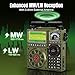 Raddy RF919 SSB Shortwave Radio with NOAA Weather Band, Full Band FM AM SW VHF UHF AIR CB WB and SSB Receiver, with Antenna Tuner, 3 External Antenna Ports, 5000mAh Rechargeable Battery (Army Green)