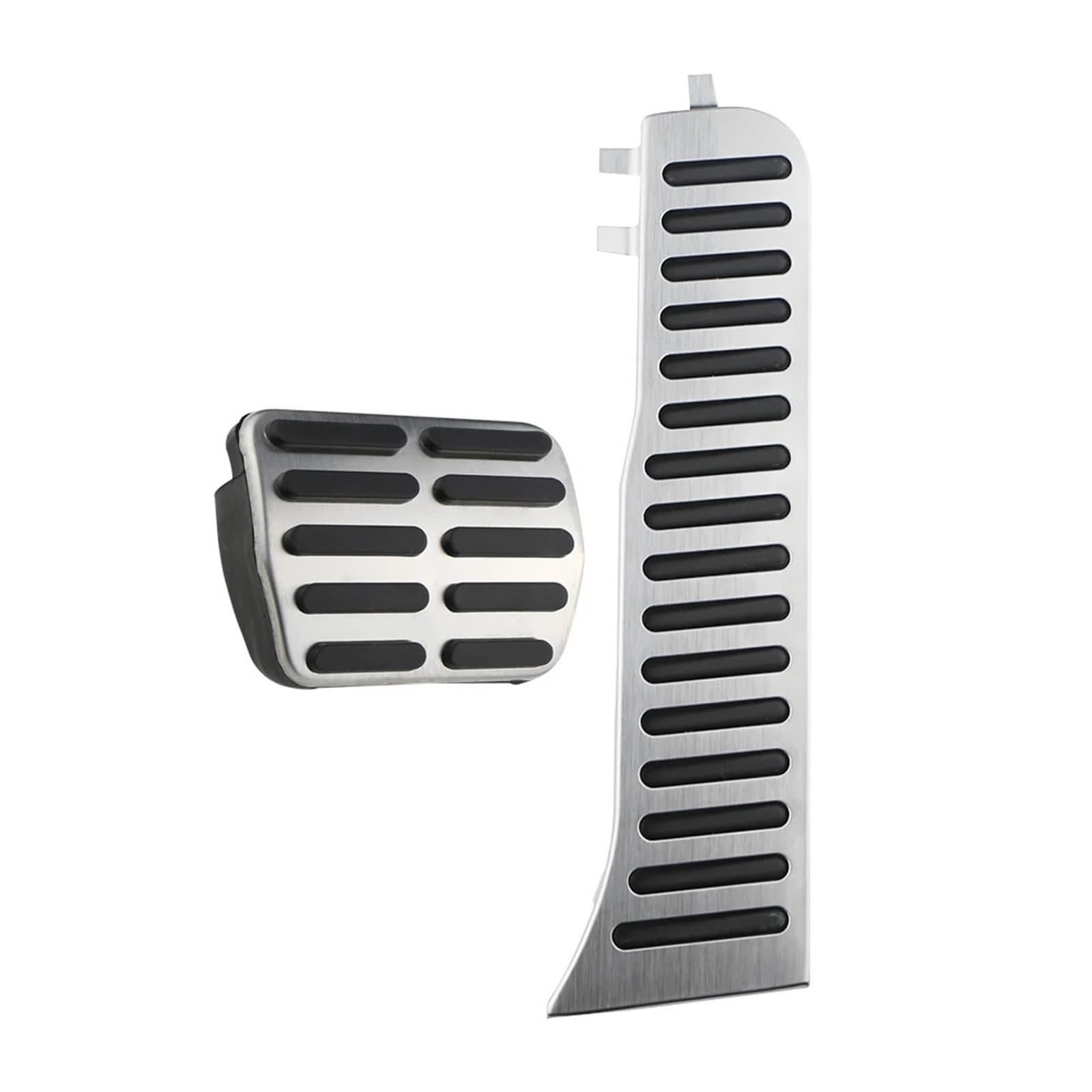 Car Pedals Compatible with Audi Q3 2013-2018 LHD Accelerator Brake Foot Rest Pedal Pads Cover Car-Styling(at Without Rest)