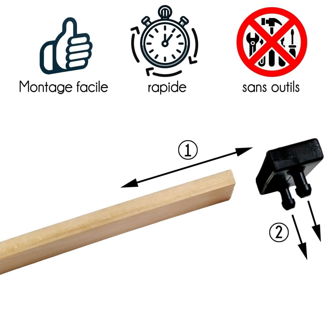 Lie, 160 X 200 EVERGREENWEB Rete Letto Doghe Larghe In Legno - Foto 13