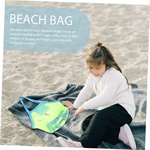 Extra Large Boys and Girls Beach Mesh Bag for Toy Storage Convenient Shell Collection Tote for Boys and Girls for Outdoor Adventures3