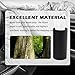 Figpade 4PCS Pull Out Cars Tissue Holder,Refillable Car Tissues Cylinder with 30-Count Per Box,Multifunctional Car Tissue Box for Cars as Automotive Garbage Cans/Pen Holders (Black)