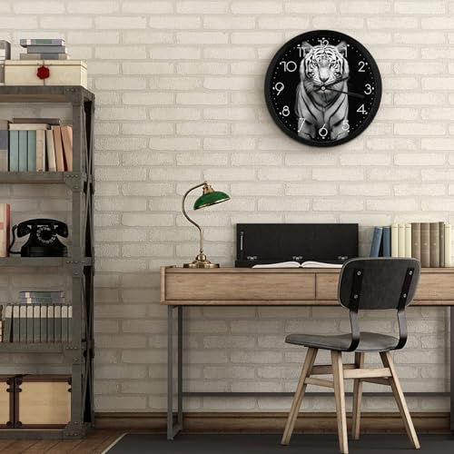 Petite horloge numérique classique ronde de 25,4 cm idéale pour embellir votre cuisine - 7