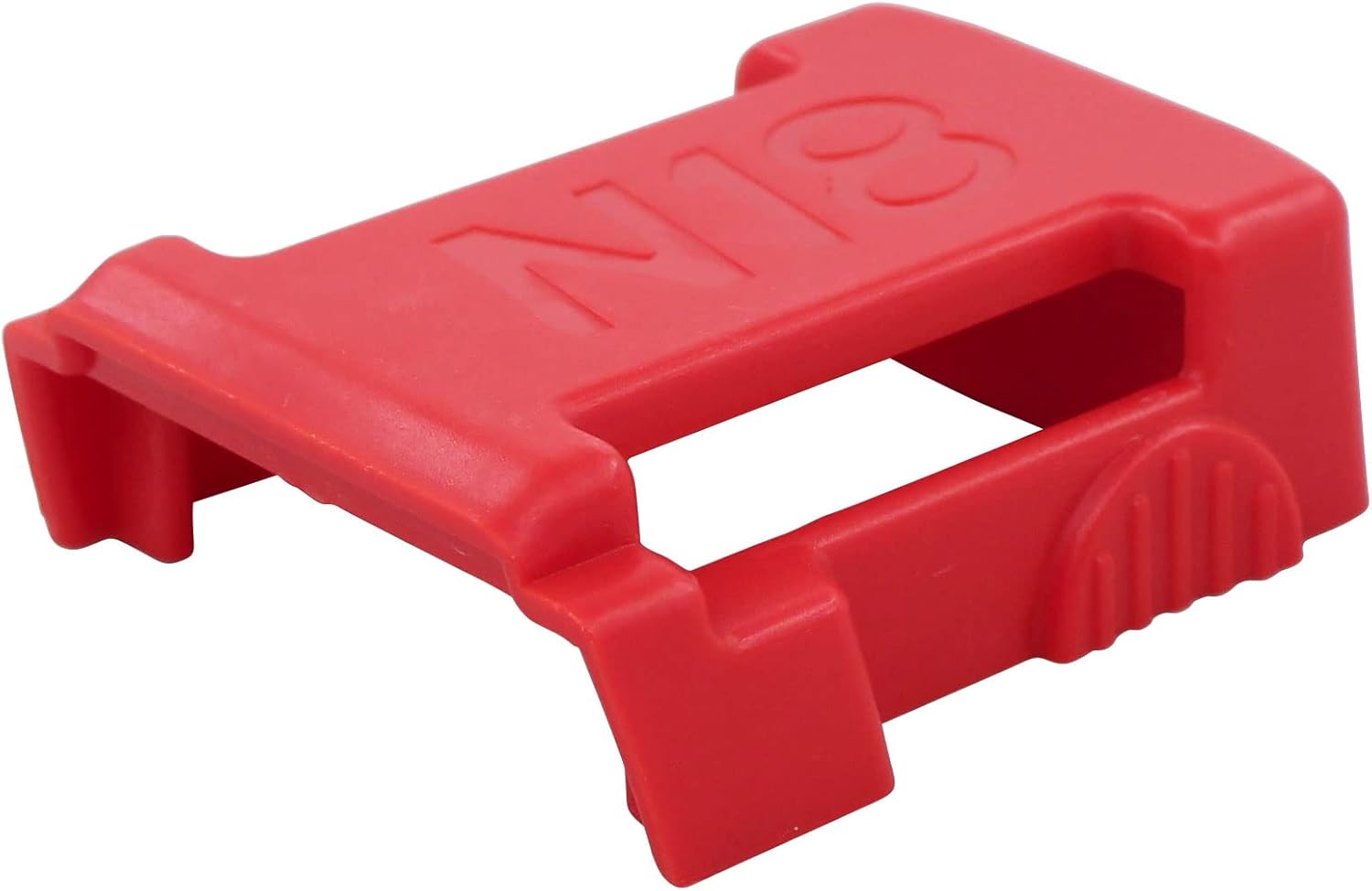 ApplianPar Battery Holders Mount Hanger Tool for Milwaukee M18 18V Battery Drill Wall Mount Storage Shelf Rack Cover Protector Dock Set of 10