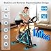 Wenoker Heimtrainer Fahrrad mit App, Leises Ergometer Hometrainer Fahrrad mit Magnetwiderstand, Spinning Bike Indoor Fitnessbikes für Kardio-Training zu Hause, Bis 160KG