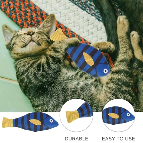 Poisson peluche pour chaton : la solution contre l'ennui et le besoin de mâcher - 8