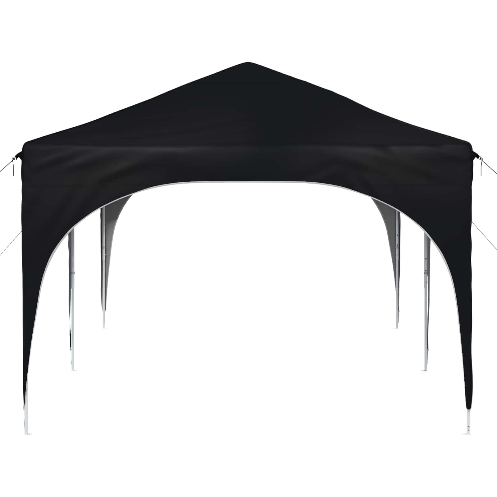 Namiot imprezowy Pop-up z tkaniny Oxford, 575 x 288 x 245 cm, ze stabilną ramą metalową, odporny na warunki atmosferyczne i wodoszczelny, na imprezę w ogrodzie, wesele, festiwal i wydarzenia