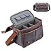 Produktbild Beaspire Vintage Kameratasche Canvas Umhängetasche Retro Objektiv Fototasche Spiegelreflexkamera Messenger SLR Camera Bag für Leica Fuji Canon Nikon Sony Samsung Panasonic Olympus Pentax Khaki