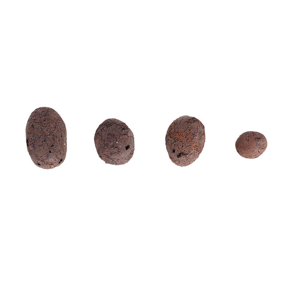 Yosoo Hydroponic Clay Pebbles Growing Media Galets d'argile anionique pour système hydroponique Jardin d'herbes d'intérieur pour laitue, Menthe, Persil