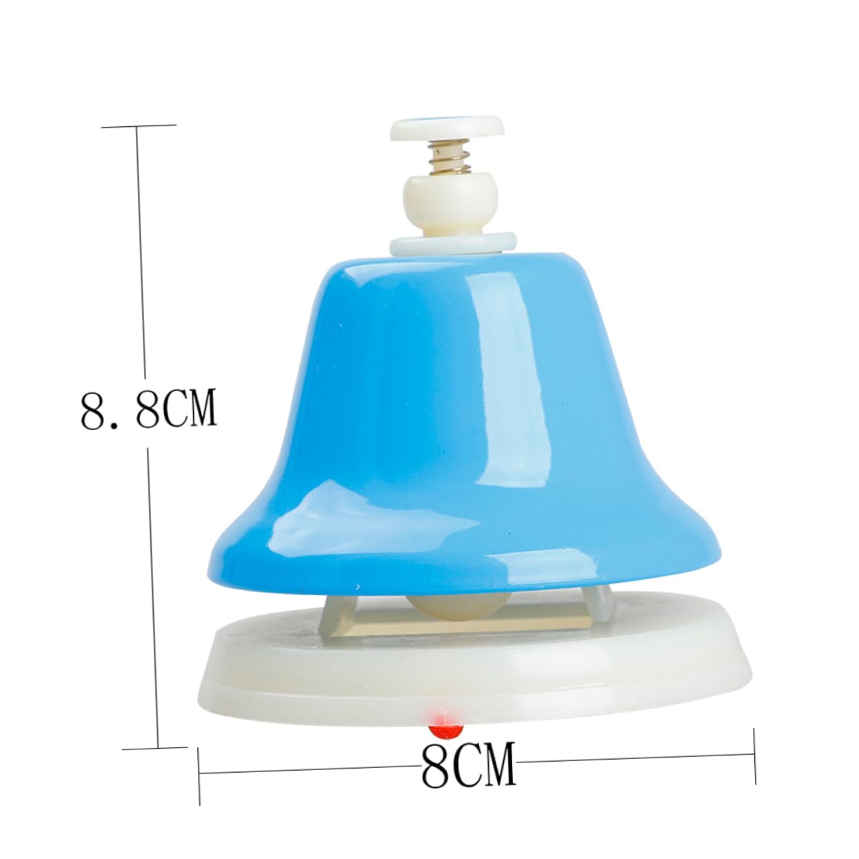 Juguete de Campana de Mano de Metal de 8 Notas, 1 Set | Acero Inoxidable, Ligero para Primaria y Educación, Decoracion Colegio, Campanas Musicales para Niño Niña