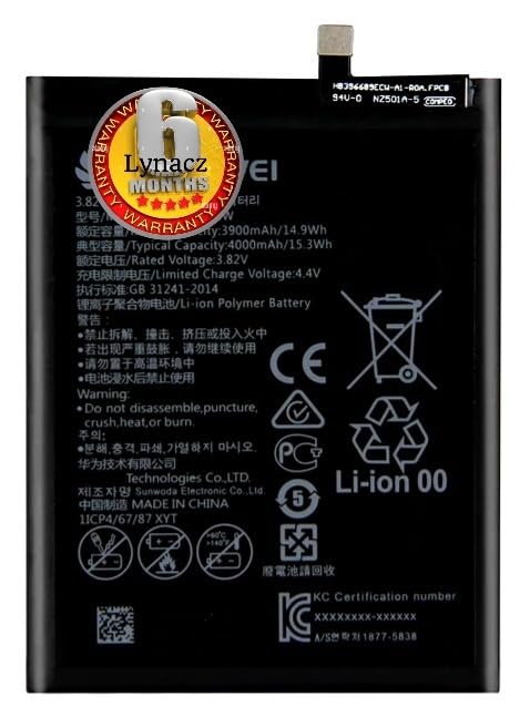 Image of Original HB396689ECW Battery Compatible with Honor 8C Huawei Mate 9 /9 Pro, Enjoy 7 Plus, Nova Lite Plus (Y7-17 /19) Y9-18 /19, Y7 Prime 2019