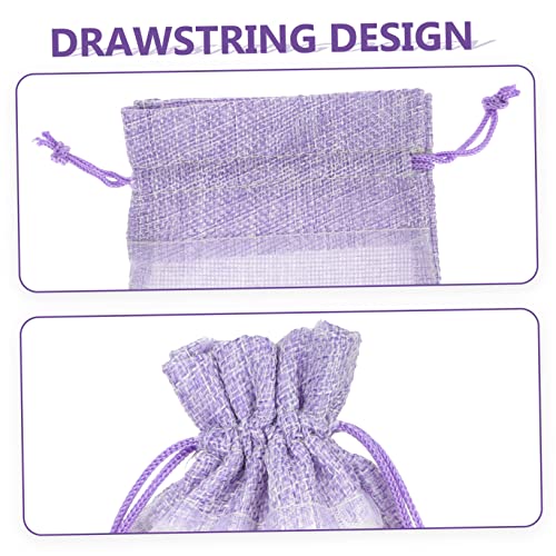 10 bolsas de sachet lavanda vacías para aromaterapia y especias miniatura 3