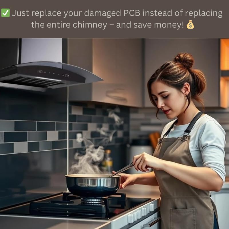 Pikafly® - Chimney PCB for Elica Chimney's Model No. (WDFL 606 HAC MS Nero) - Image 6