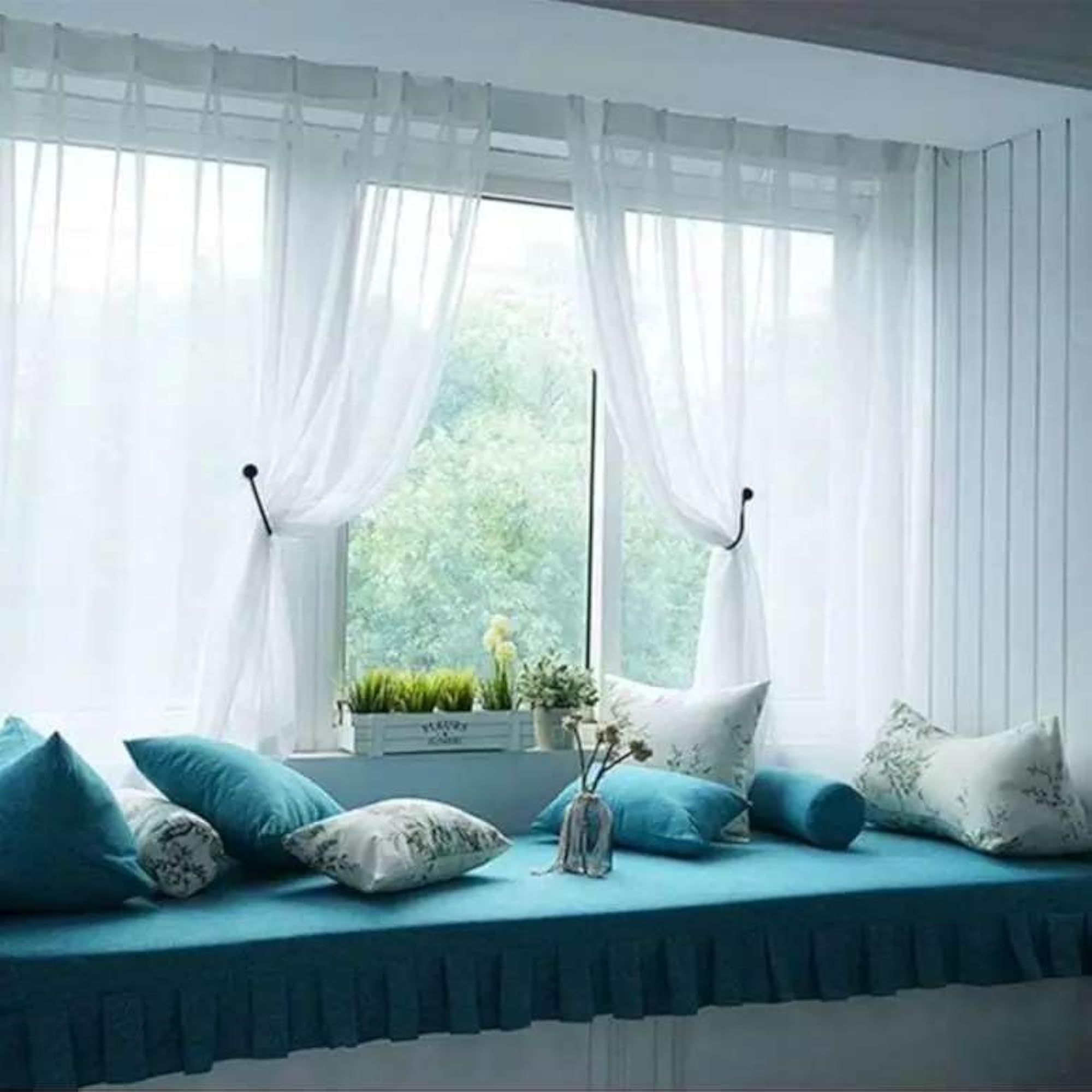 Magnetic Curtain Tiebacks - Elegant Drape Holdbacks