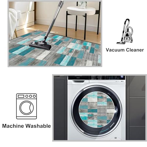 Alfombra larga para pasillo y cocina transitable de 90 x 350 cm lavable 8