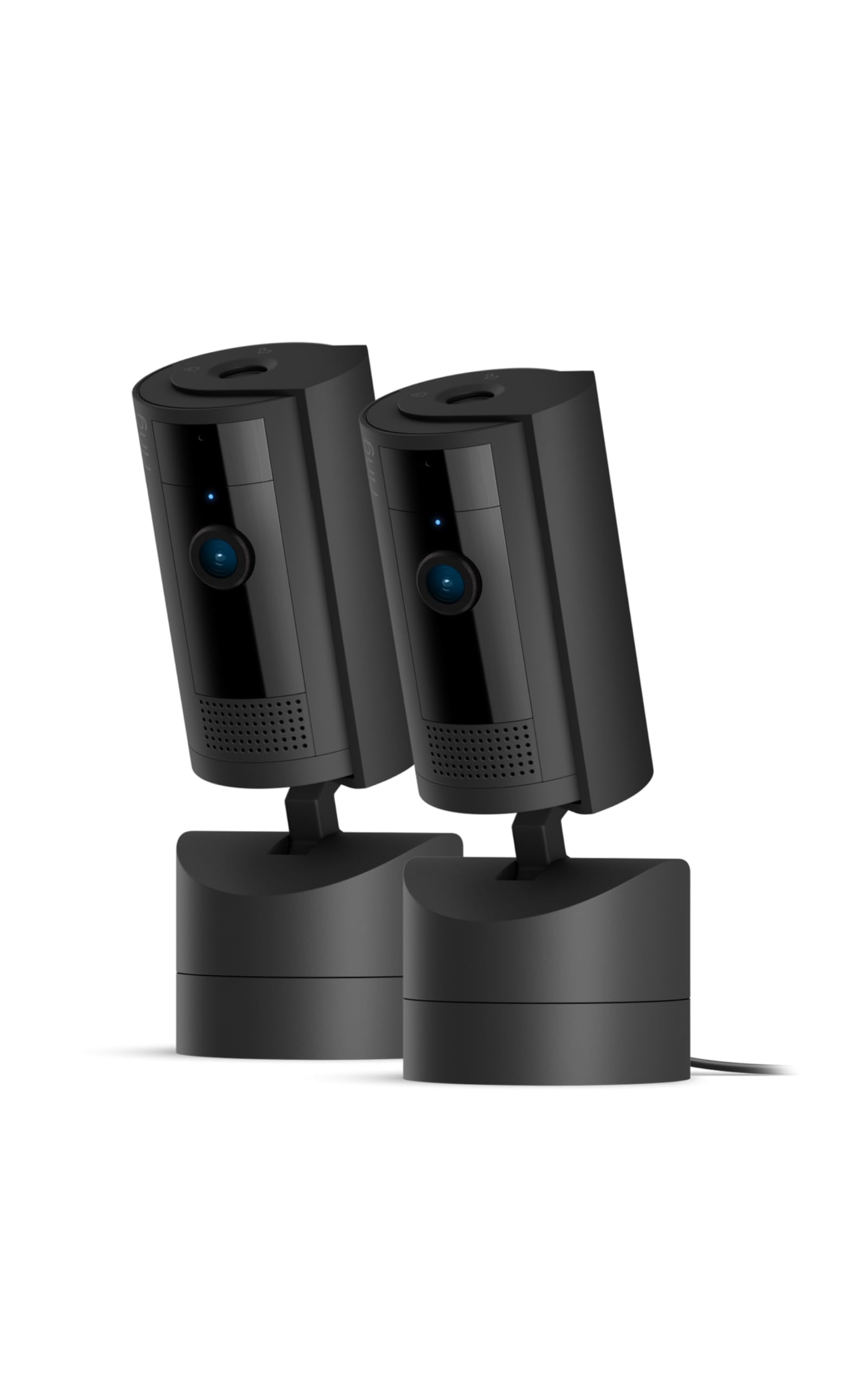 Bewegliche Ring-Innenkamera (Pan-Tilt Indoor Camera) | Plug-in-Überwachungskamera für Haustierbesitzer | 360° schwenkbar, 169° neigbar | 2 Sicherheitskameras