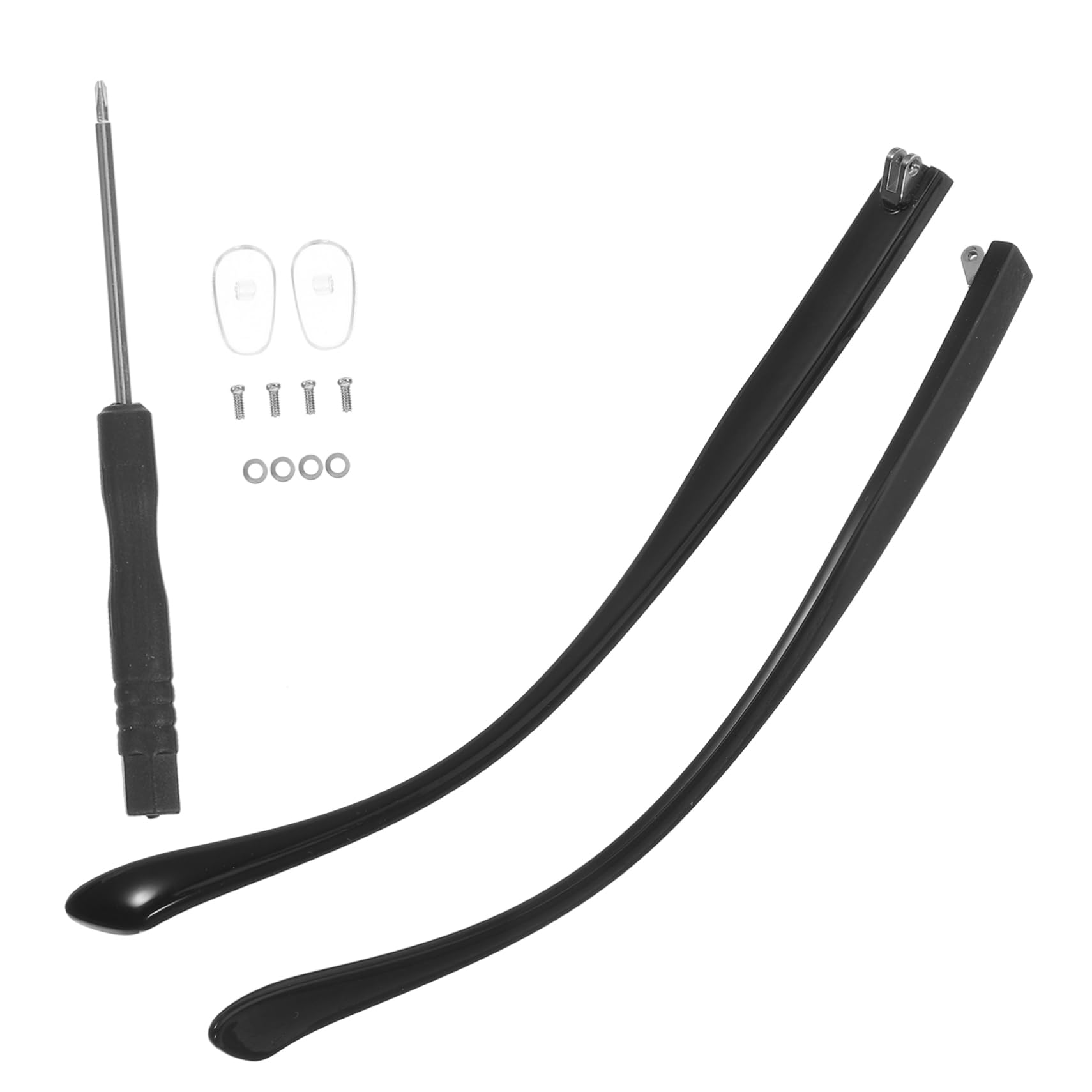 SHERCHPRY Eyeglass Arm Replacement Parts Metal Arms Legs Lightweight Comfortable Accessories