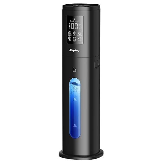 Smart Humidifiers for Bedroom Large Room with Smart App & Remote Control, 7L/1.85Gal Quiet Humidifiers, 4 Mist Levels Cool Mist Humidifier for Office