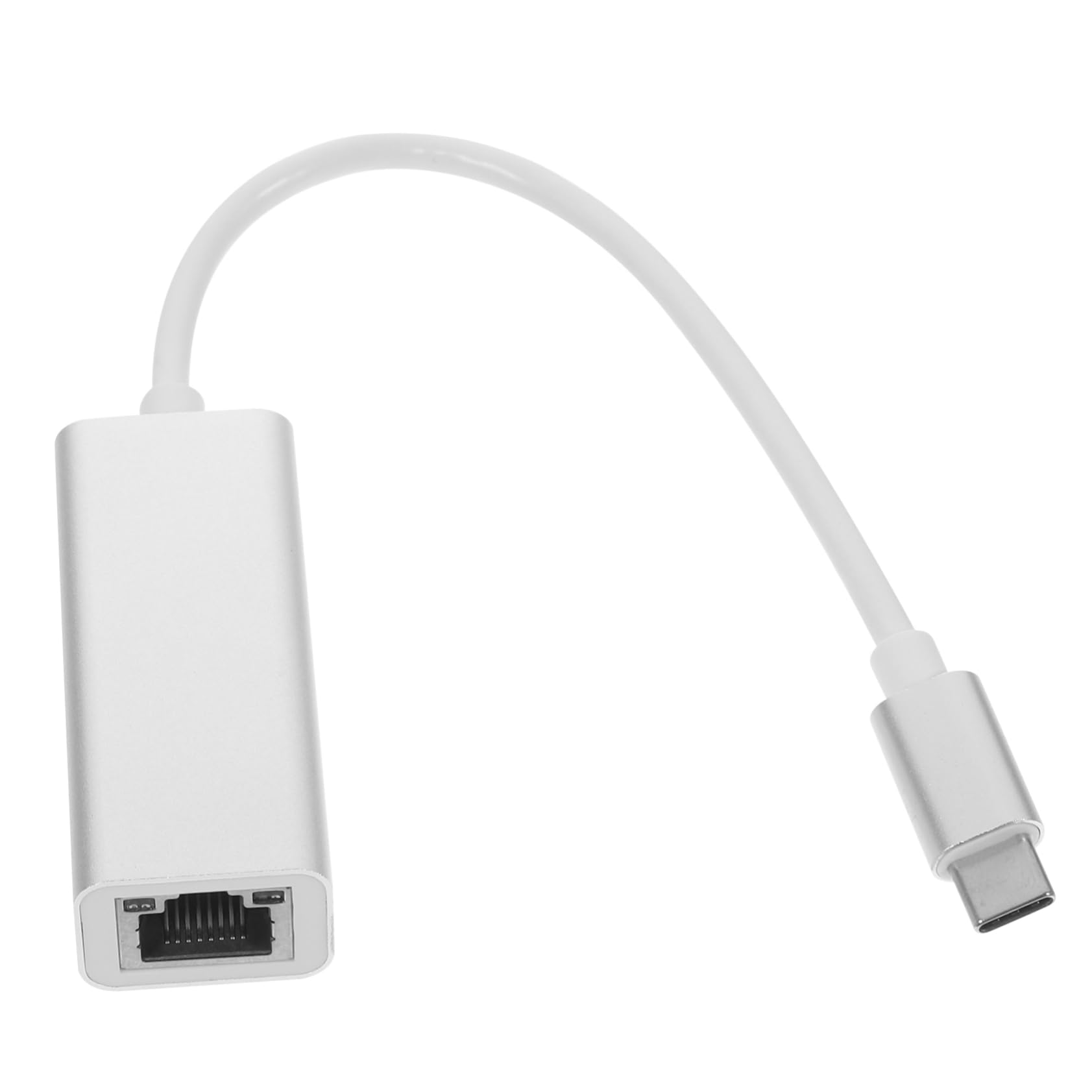 POPETPOP USB-c to Ethernet Adapter LAN Network Adapter Mbps Type-c to Network Card for Laptops and Desktops Supports High-Speed Data Transfer Compatible and More