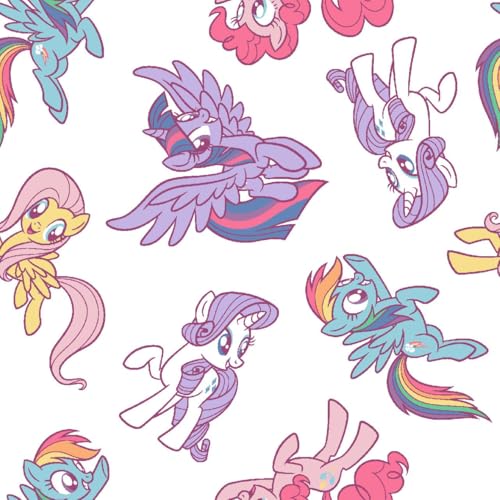 Little Pony Cotton Fabric by The Yard