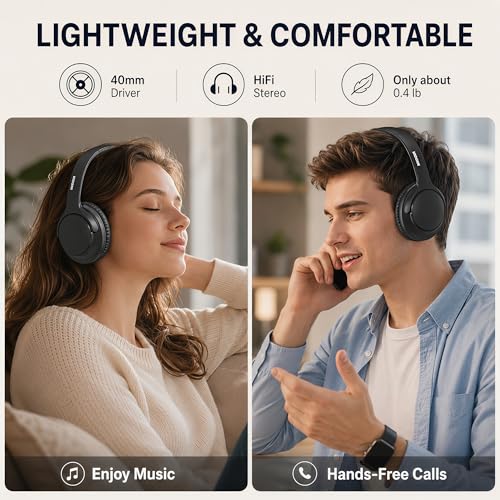 Auriculares inalámbricos MIDOLA con 68h de batería y 6 modos EQ 7