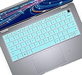 Keyboard Cover for 14' Dell Latitude 7450 7440 7420 7410 Notebook, Dell Latitude 5450 5440 5420 5430 5431/Dell Latitude 7520/Dell Latitude 9510 9520 9420 9430/Dell Latitude 7640 7650 Protector-Mint