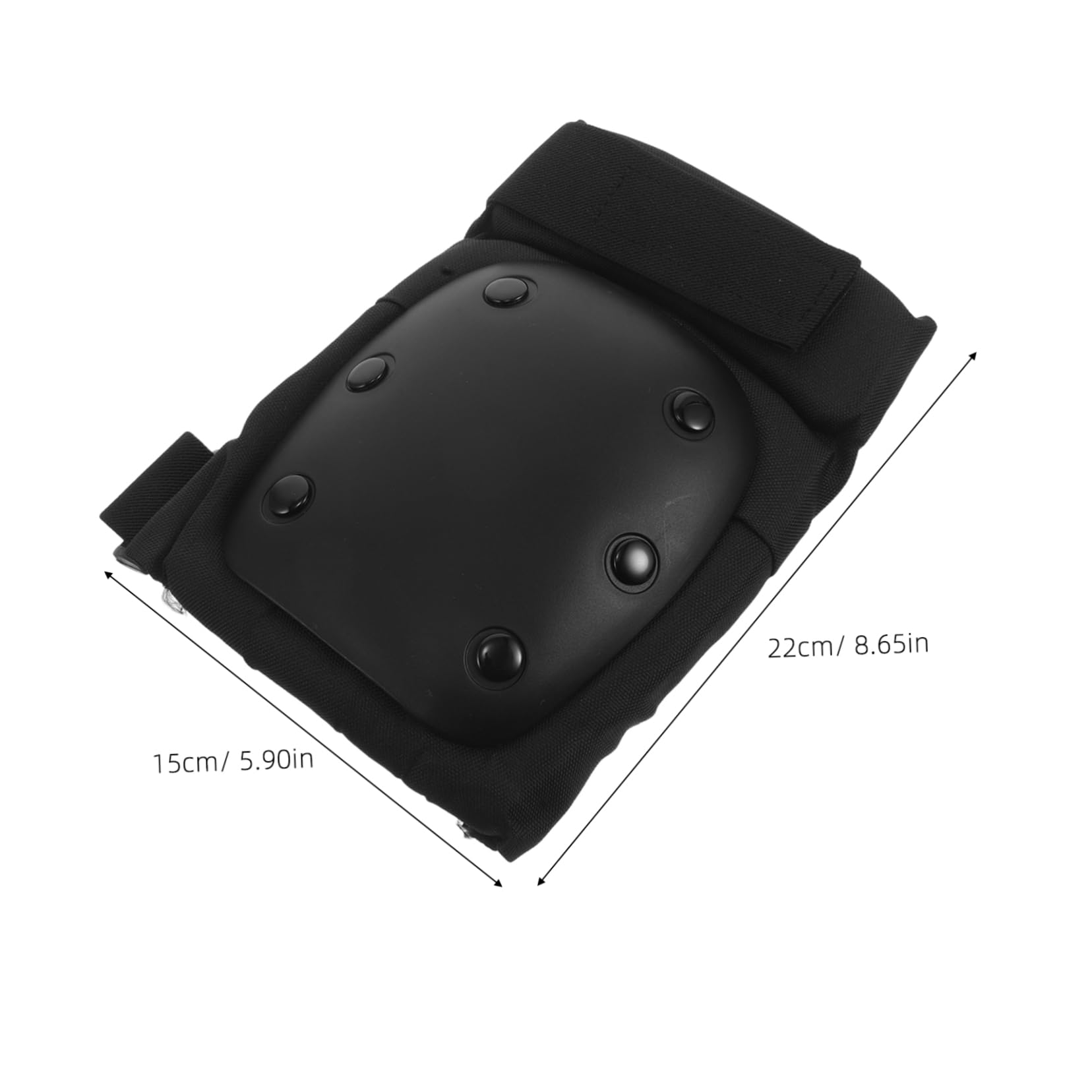 Toddmomy Youth Sports Knee Pads Lightweight Adjustable Protective Gear for Skateboarding Roller Skating Snowboarding and Cycling Comfortable Fit with Soft and Spandex