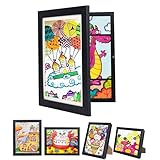 wesellcan Kunstrahmen für Kinder, austauschbar, Kunstrahmen für Kinder, 25,4 x 31,8 cm, Vorderöffnung, Kunstrahmen für Kinderkunst, Kinder-Kunstrahmen für Präsentation und Aufbewahrung von