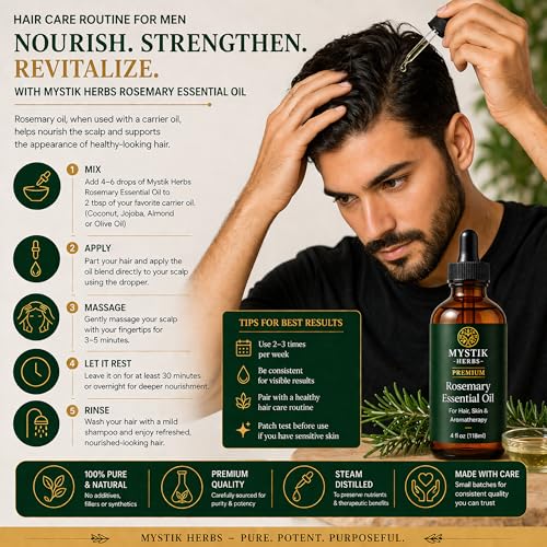 Aceite Esencial Premium de Romero 100% Puro 118ml miniatura 4