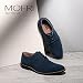 Imagen de Mofri Zapatos de vestir para hombre Formal Wingtip Oxford