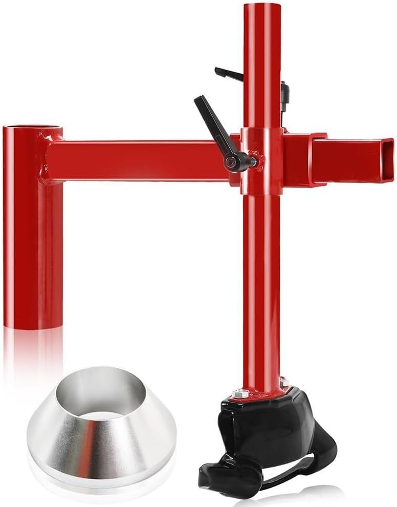 FABULETTA Manual Tire Changer Duck Heads Kit with Silver Cone with Duck Heads Tire Changer Compatible with Cars, Trucks, SUVs, ATVs