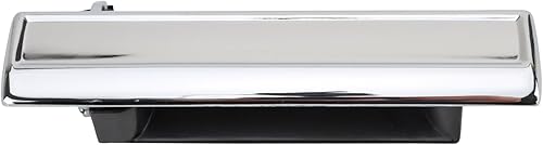 Miniatura 152 de TRQ Manija de la puerta exterior trasera izquierda del lado del conductor negra compatible con Honda Civic 2001-2005