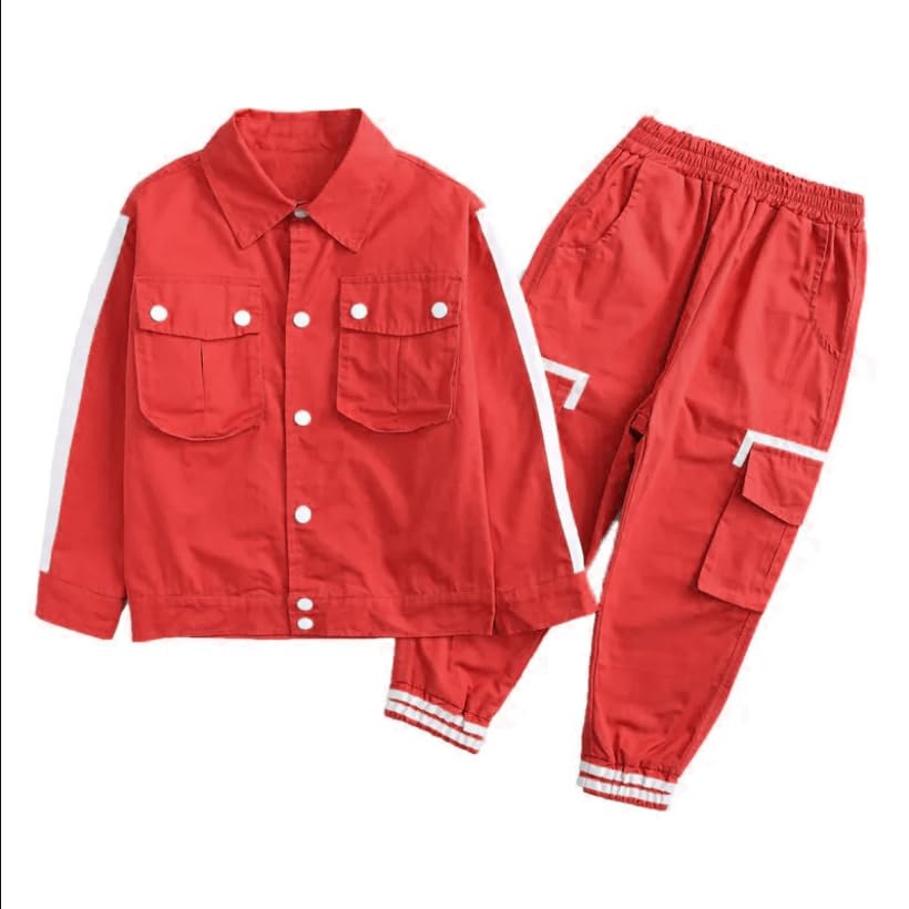 Image of Ameeha 3 Piece Outfits Hiphop Casual Dance Costume, T-Shirt Jersey and Jogger Pants Clothing Set