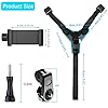 Like Star Multipurpose Helmet Chin Strap Mount with Mobile Holder Clip & Screw Compatible with All Smart Phones Go pro Hero 9/8/7/6,SJCAM, Yi, DJI Osmo Action & Other Action Cameras #5