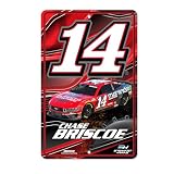 Rico Industries NASCAR Racing Chase Briscoe No. 14 11" x 17" Metal Home Décor Sign