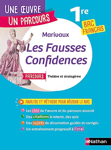 Analyse et étude de l'oeuvre - Les Fausses Confidences de Marivaux - Réussir son BAC Français 1re 2023 - Parcours associé Théâtre et stratagème - Une oeuvre, un parcours (7)